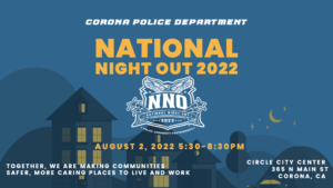 2022 Corona National Night Out